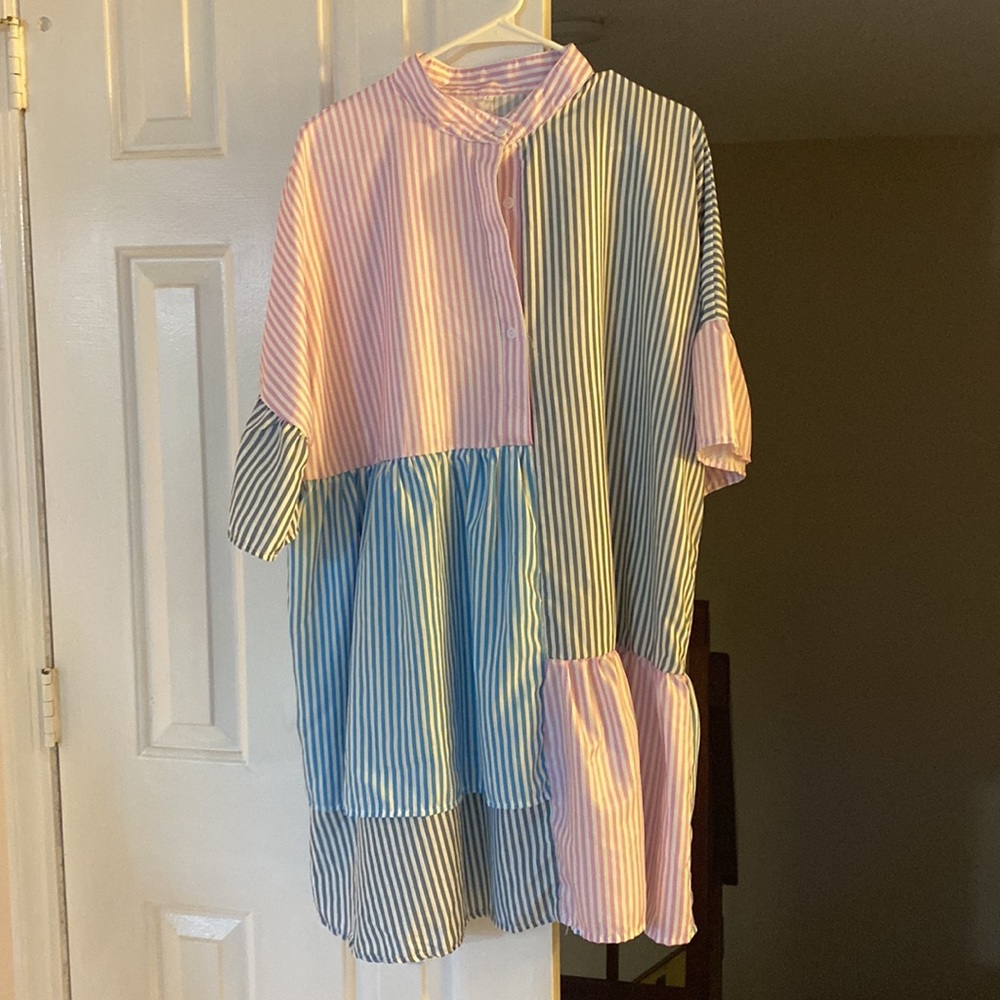 RUFFLE DRESS